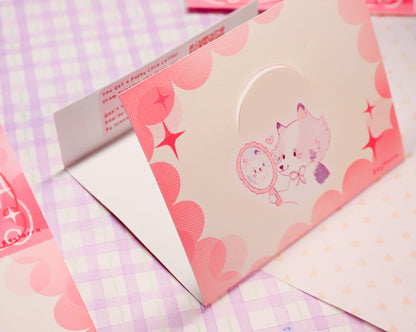 Puppy Love Stationery Set - 17 pcs Letter set + Sticker Sheets