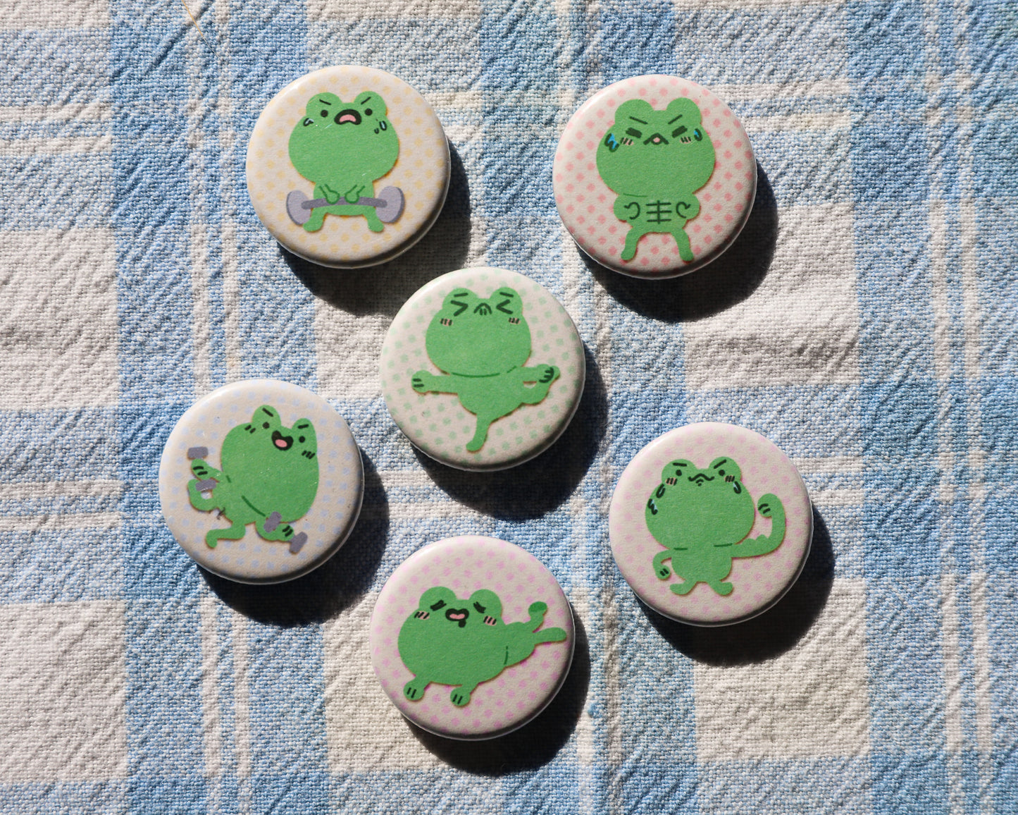 Lazy Frog Magnet