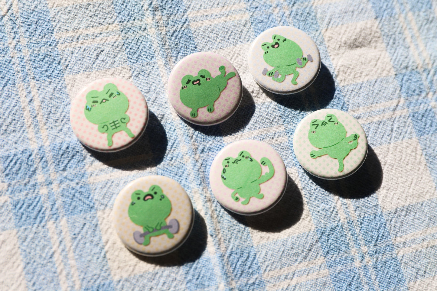 Gym Frog Magnets - 6 to Collect