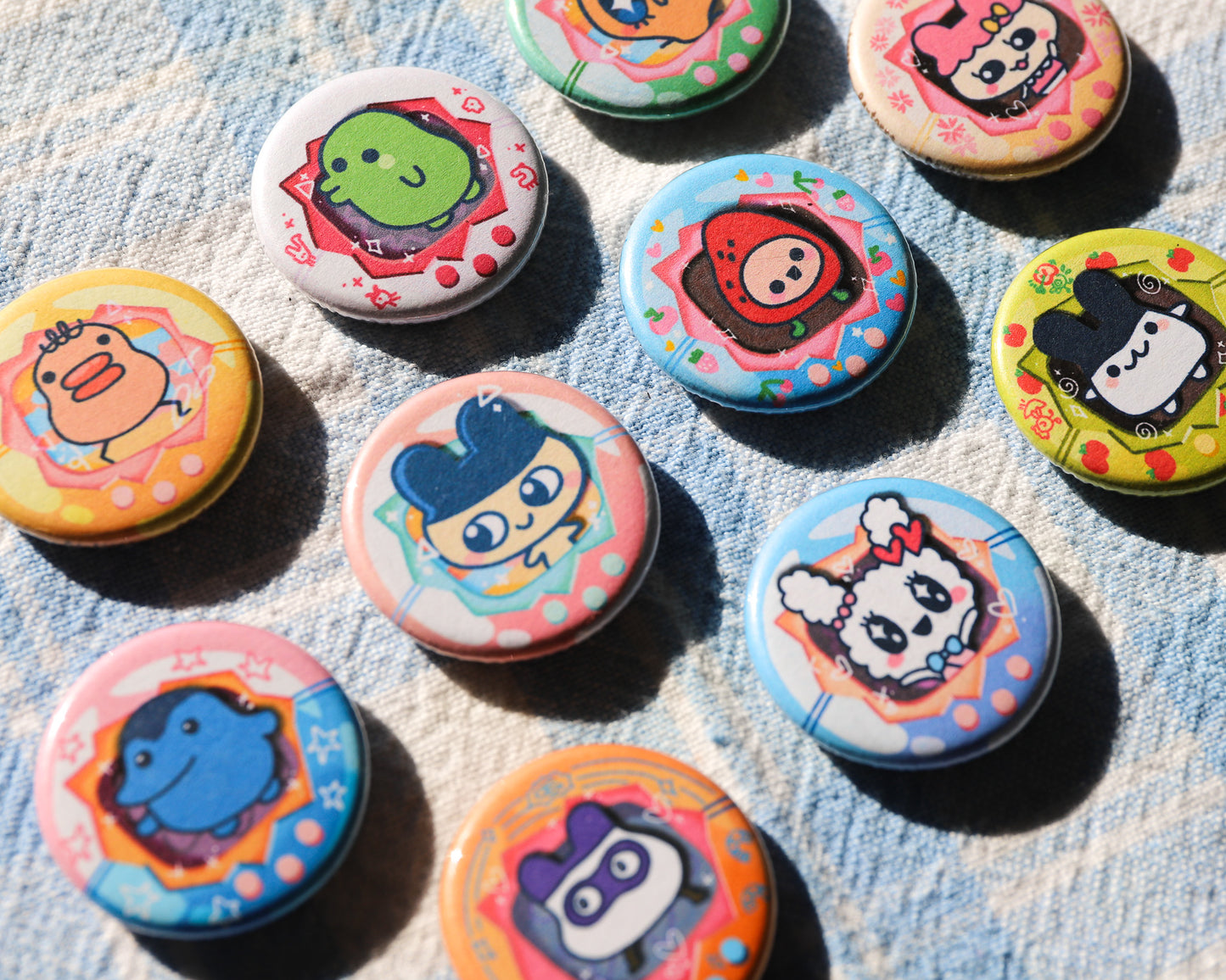 Tamagotchi Pins - 10 Cuties to Collect