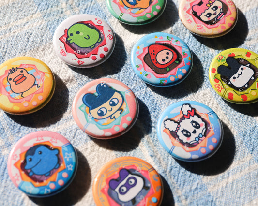 Tamagotchi Magnets - 10 Cuties to Collect