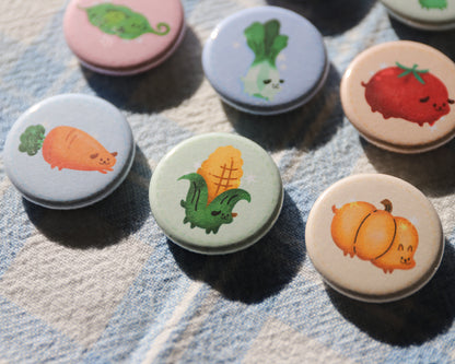 Veggie Dog Magnets - 9 to Collect