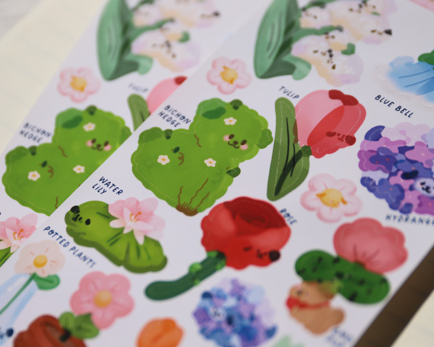 Plant Pup Sticker Sheet - 17 stickers