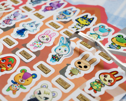 Villagers Stickers - 26  cute characters