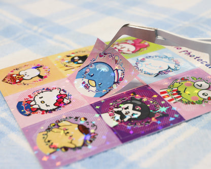 Sanrio Photo Card Stickers - Kpop X Sanrio