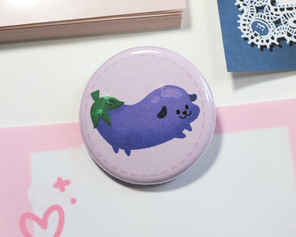 Eggplant Pup Magnet - 9 to Collect