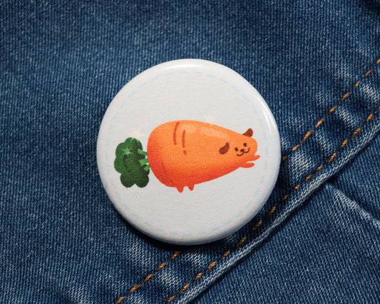 Carrot Pup Pin - 9 to Collect