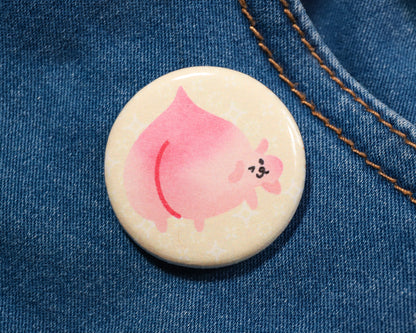 Peach Pup Pins - 9 to Collect