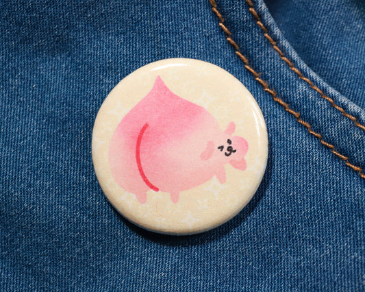 Peach Pup Pins - 9 to Collect