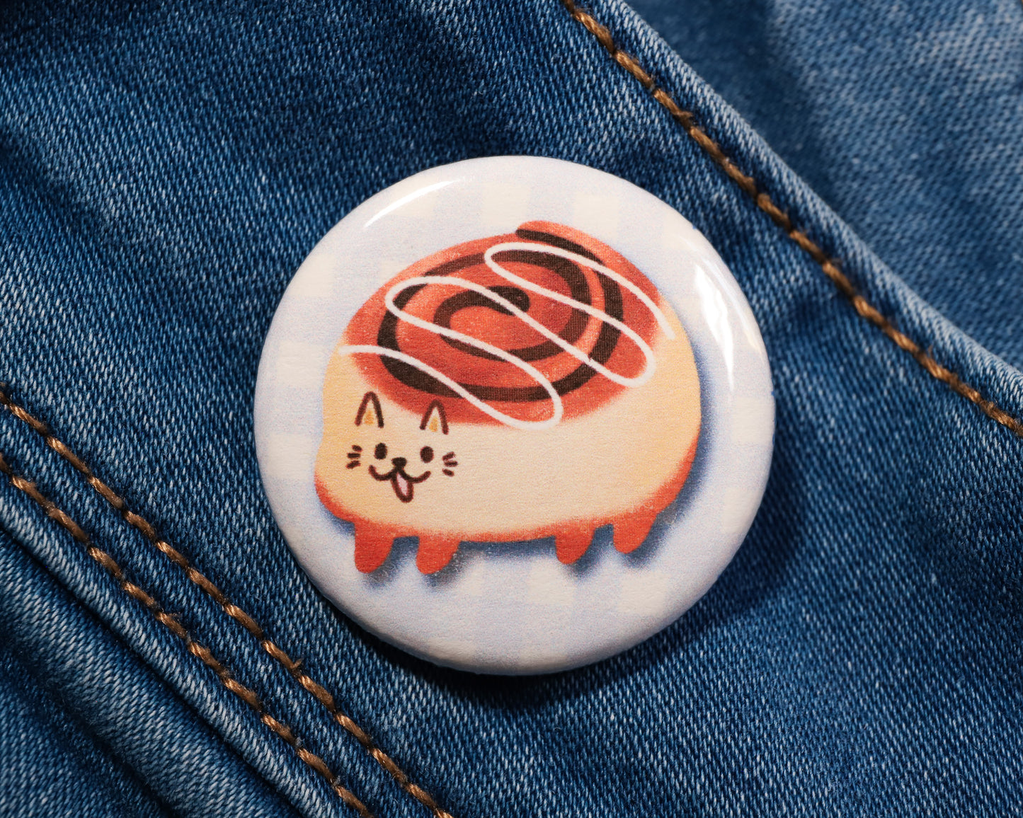 Brunch Cats Button Pins - 9 to Collect