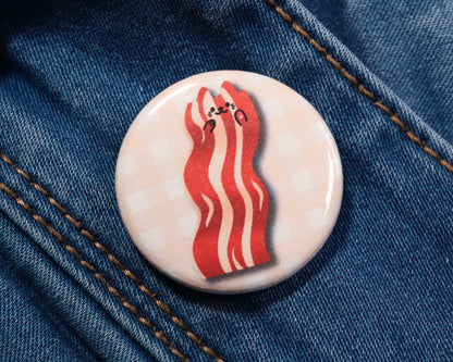 Bacon Cat Pin - 9 to Collect