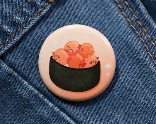 Roe Sushi Pins - 9 to Collect