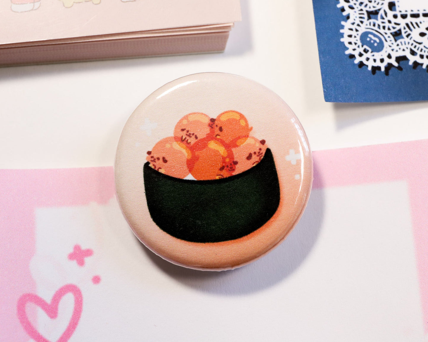 Salmon Sushi Pup Magnets - 9 to Collect