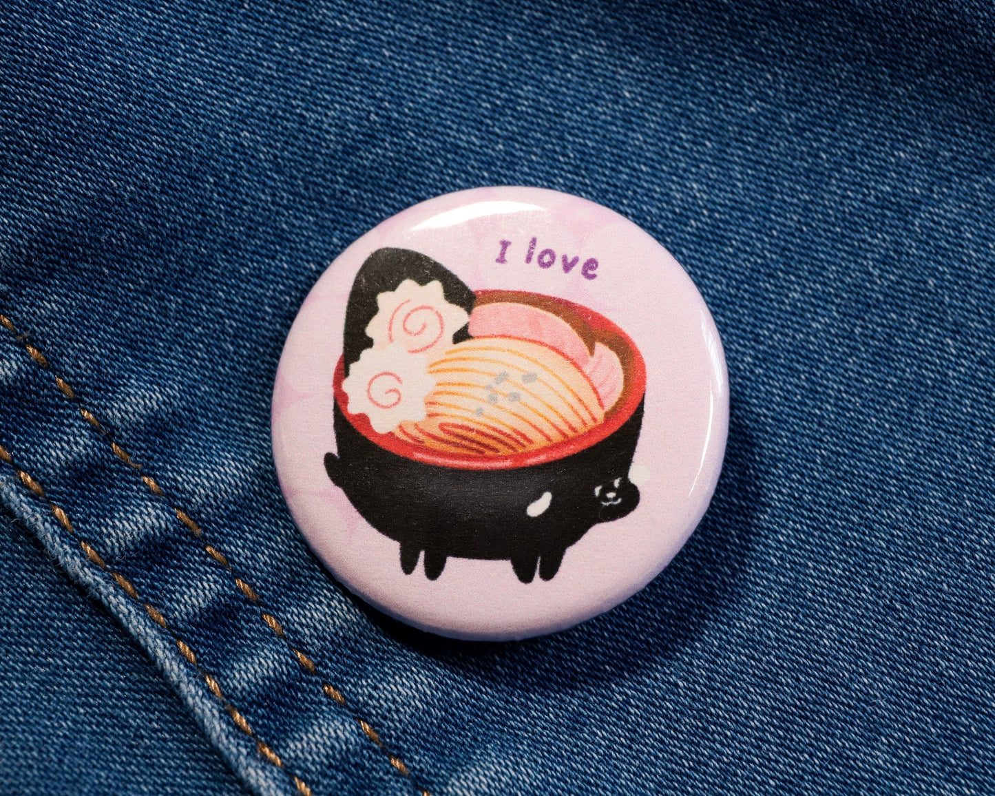 Tempura Pup Pin - Kawaii Accessory