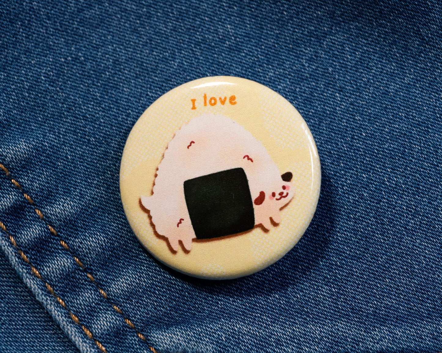 Tempura Pup Pin - Kawaii Accessory