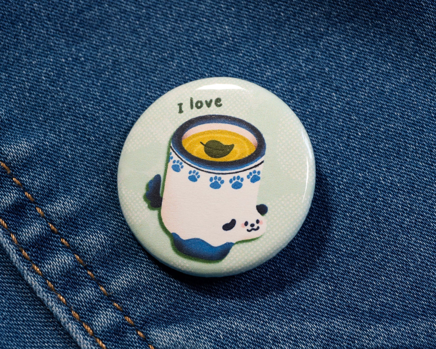 Tempura Pup Pin - Kawaii Accessory