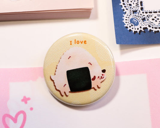 Onigiri Pup Magnet