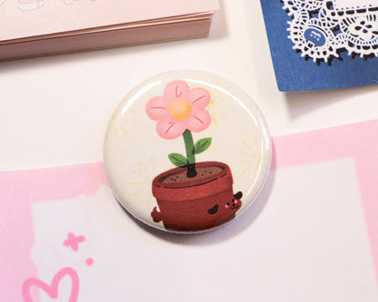 Potted Plant Pup Magnet