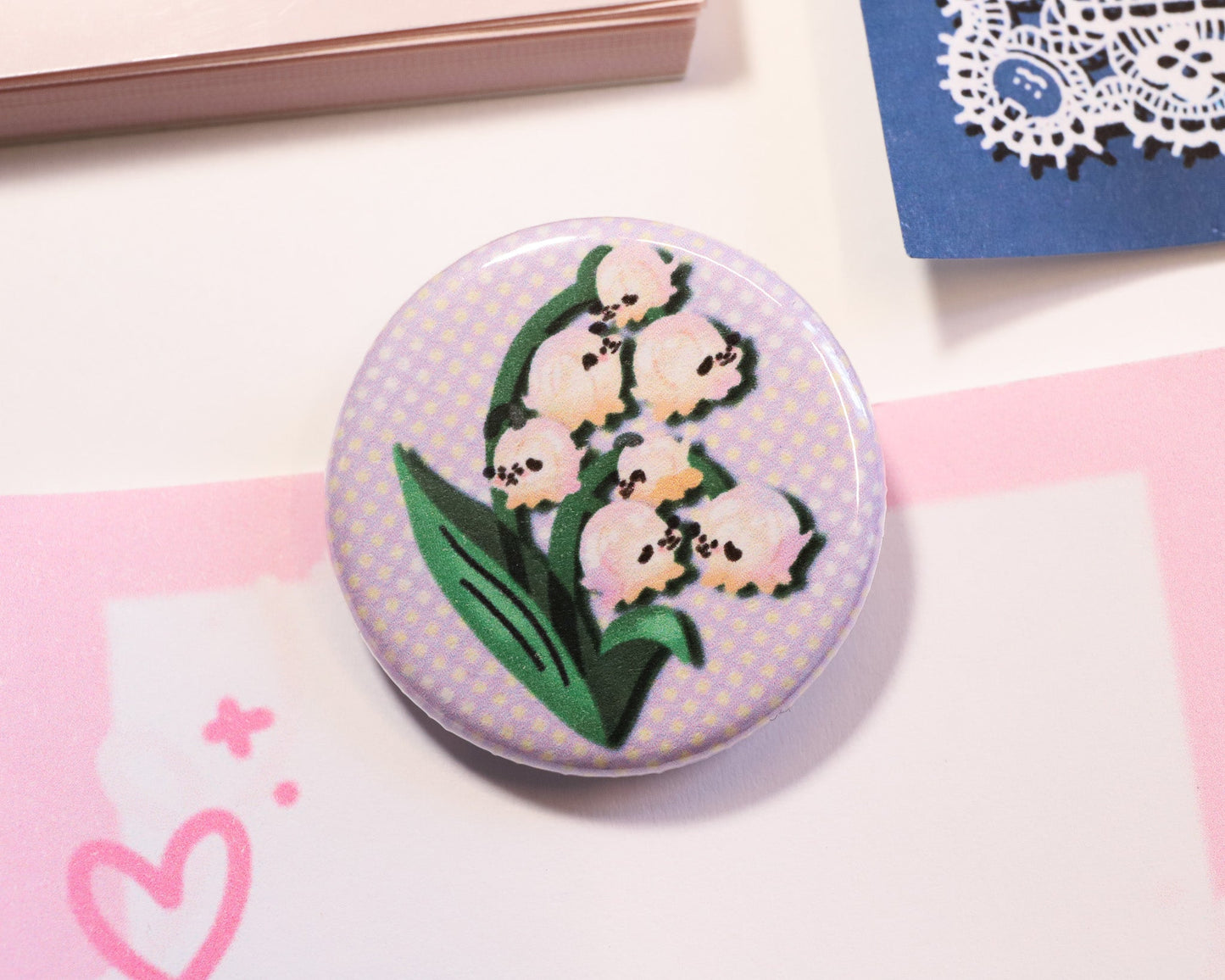 Round Potted Plant Pup Magnet