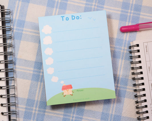 Little House Todo Sticky Notepad