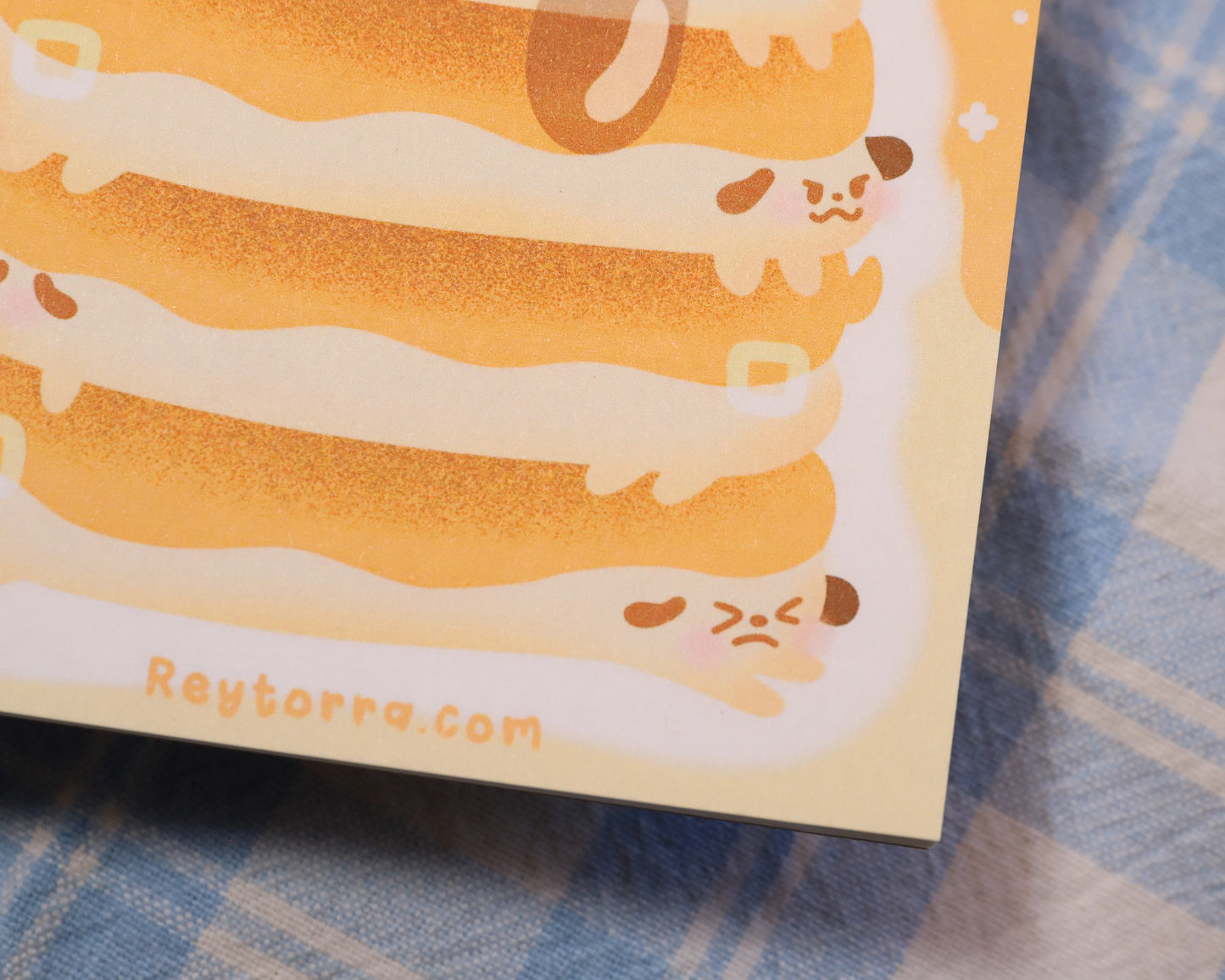 Pancake Pup Todo Sticky Notepad