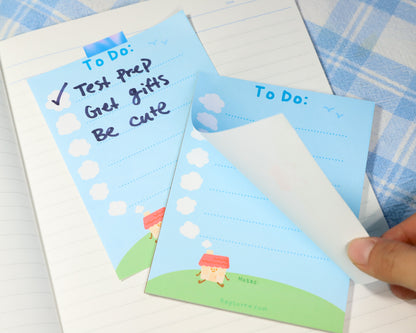 Little House Todo Sticky Notepad