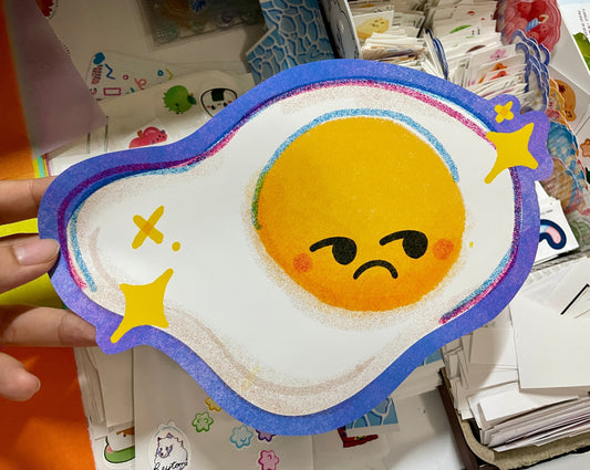 Secret Mega Side Eye Egg Sticker