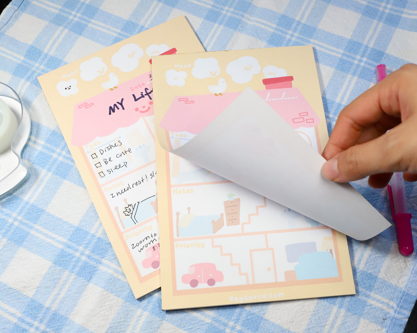 Little House Planner Sticky Notepad