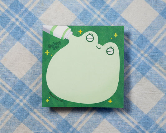 Frog Paint Pet Sticky Notepads