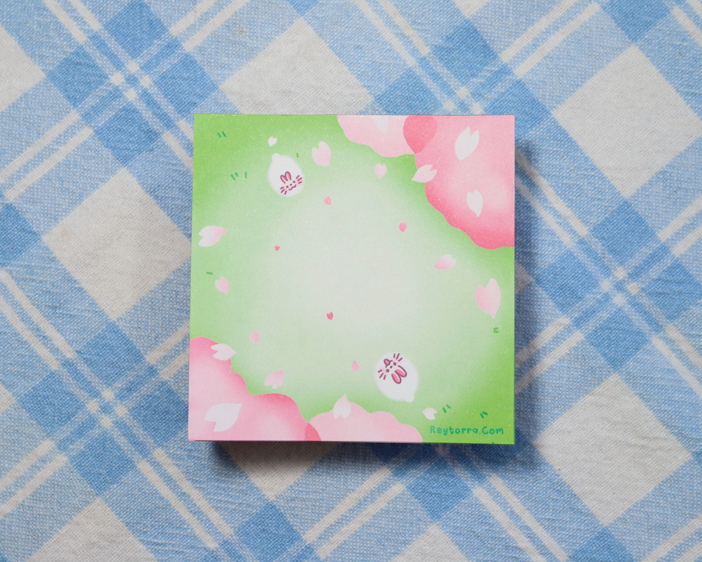 Cherry Blossom Picnic Sticky Notepads