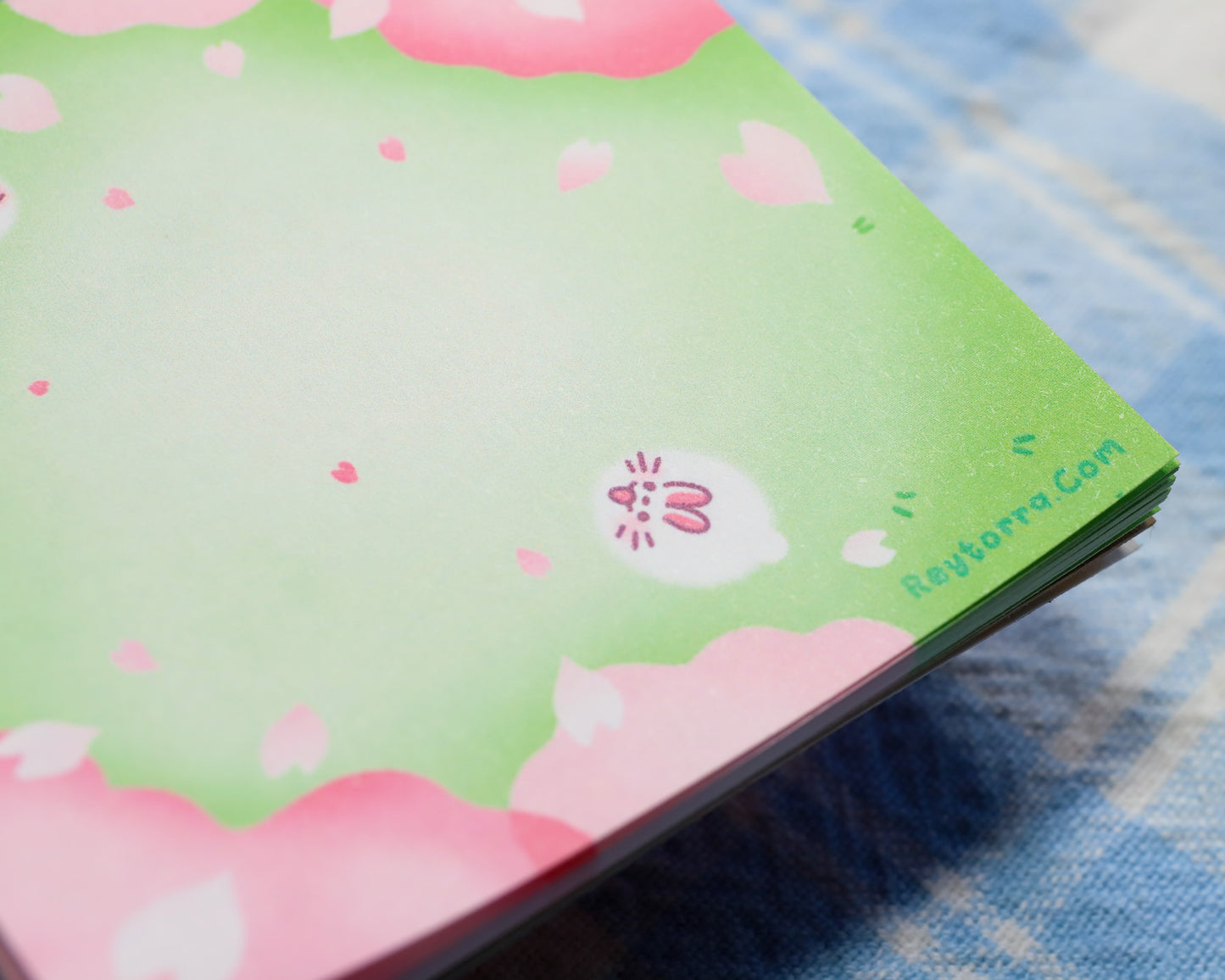 Cherry Blossom Picnic Sticky Notepads