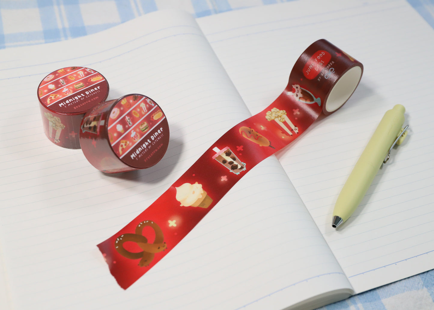 Junk Food Dogs Washi Tape