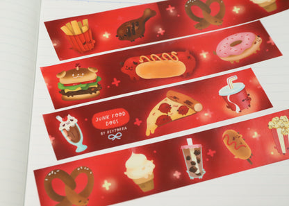 Junk Food Dogs Washi Tape