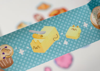 Brunch Cats Washi Tape