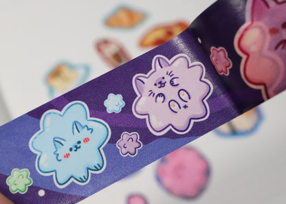 Star Candy Cats Washi Tape