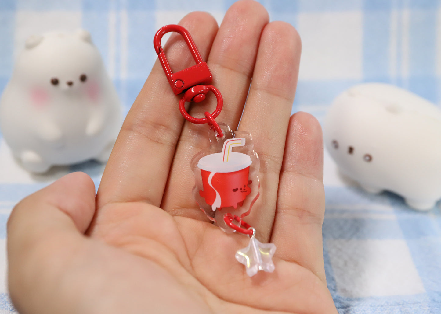 Soda Pup Keychain