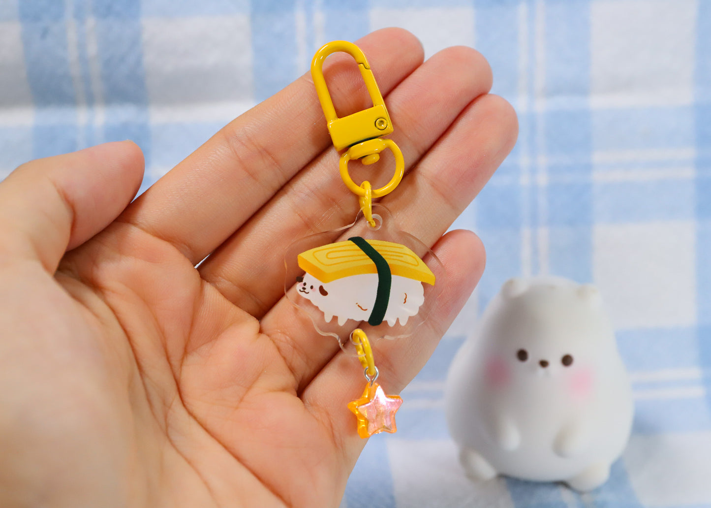 Tamago Sushi Keychain