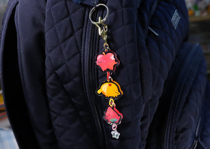 Fruit Dogs Keychain