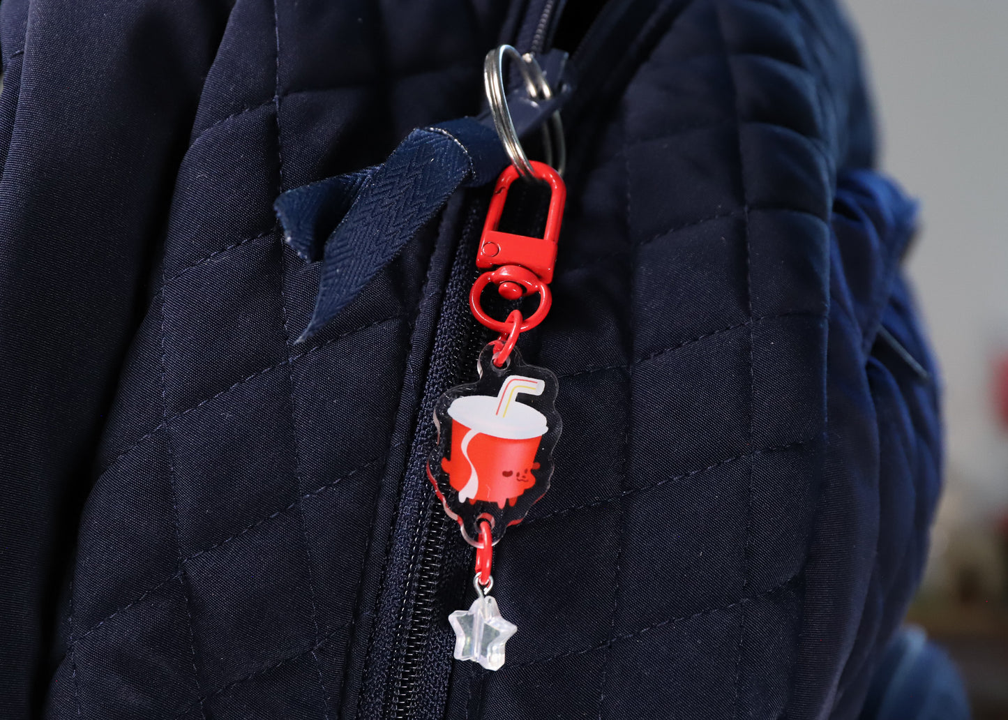 Soda Pup Keychain