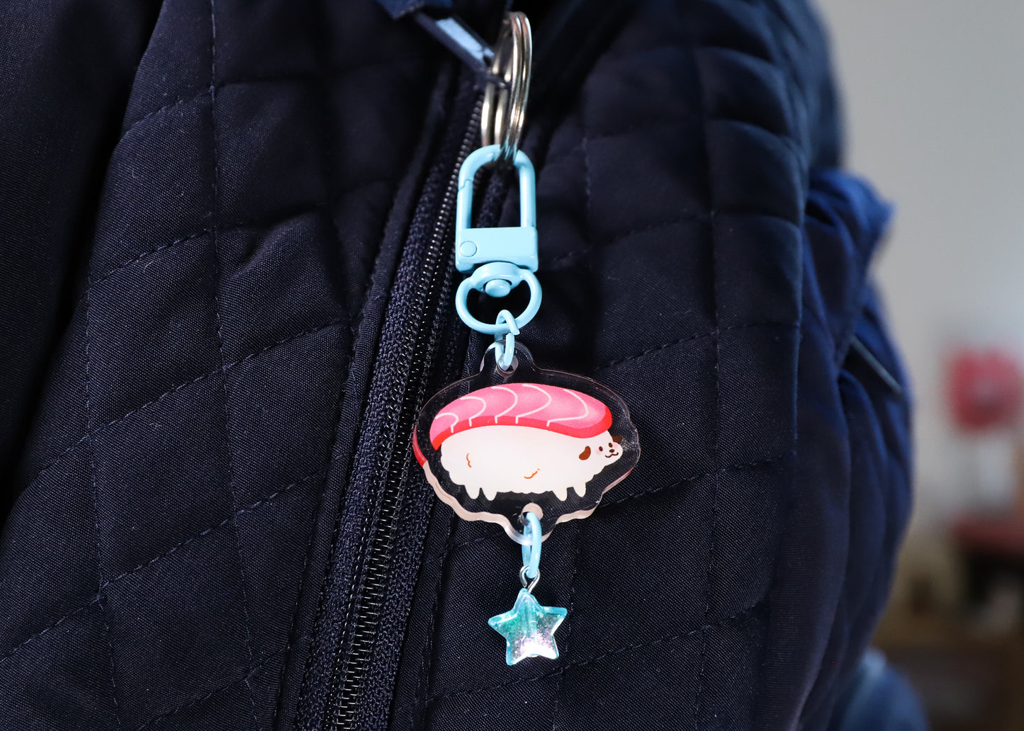 Tuna Sushi Keychain