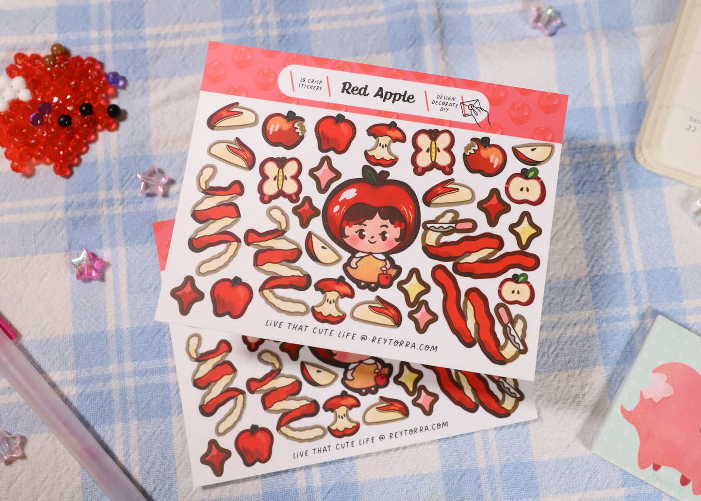 Apple Orchard Deco Sticker Sheet