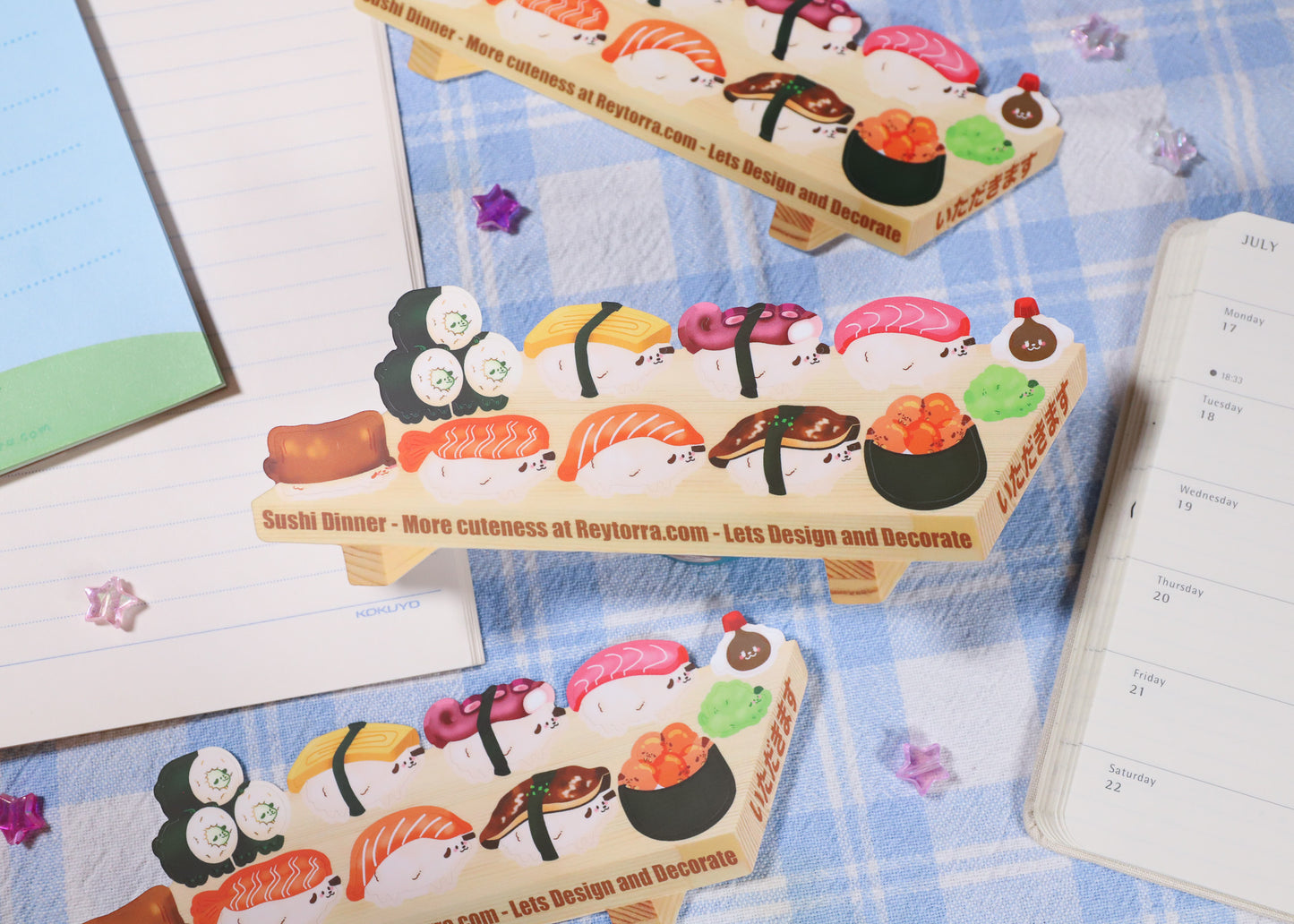 Sushi Dog Sticker Sheet