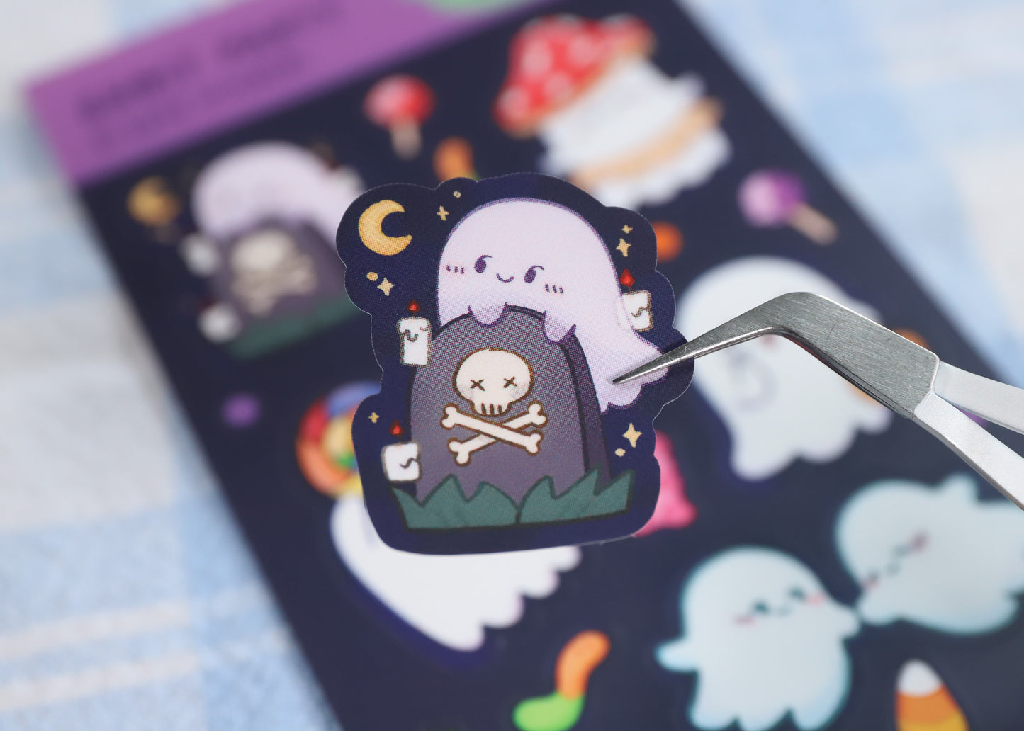 Spooky Ghost Sticker Sheet