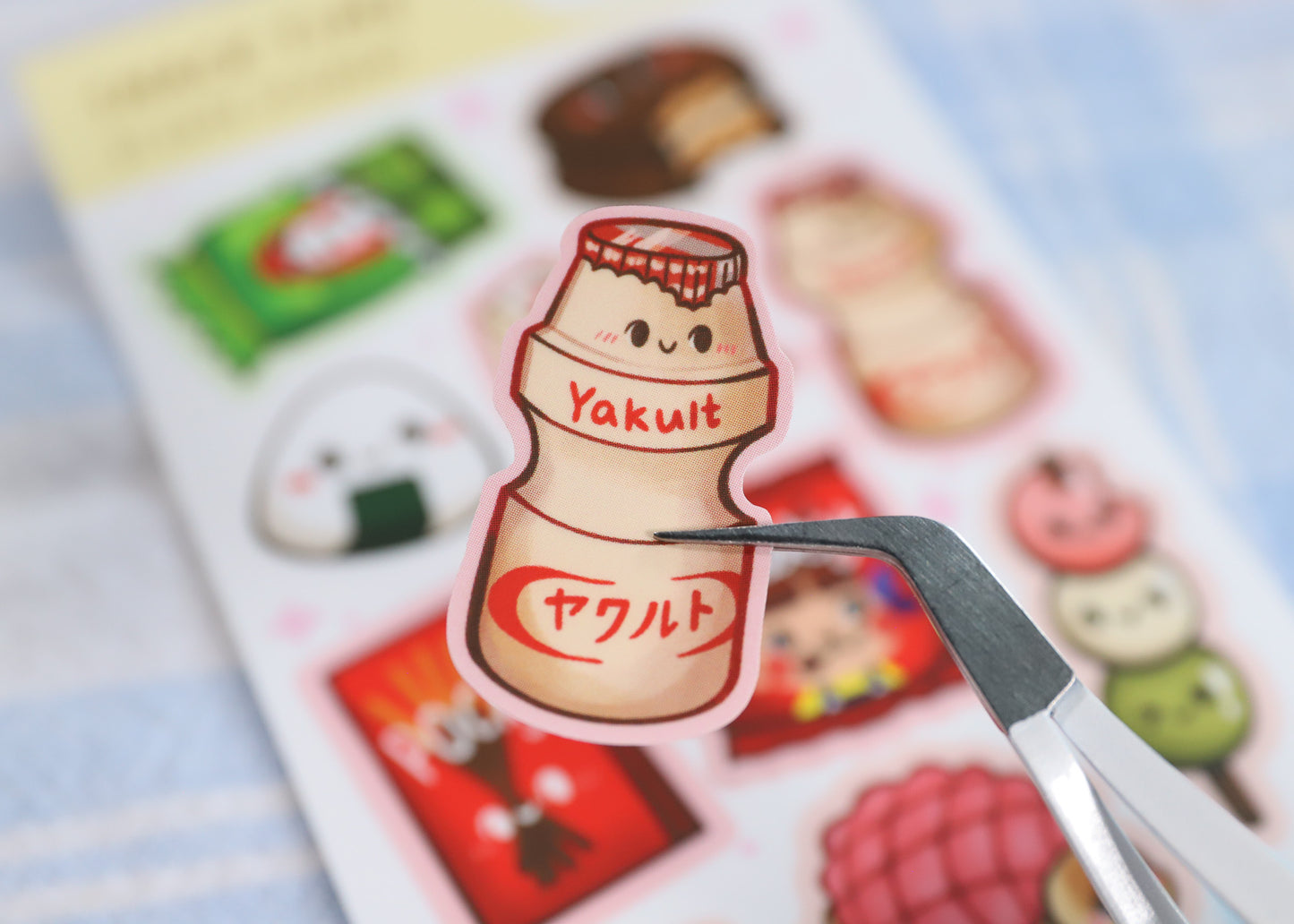 Asian Snacks Sticker Sheet