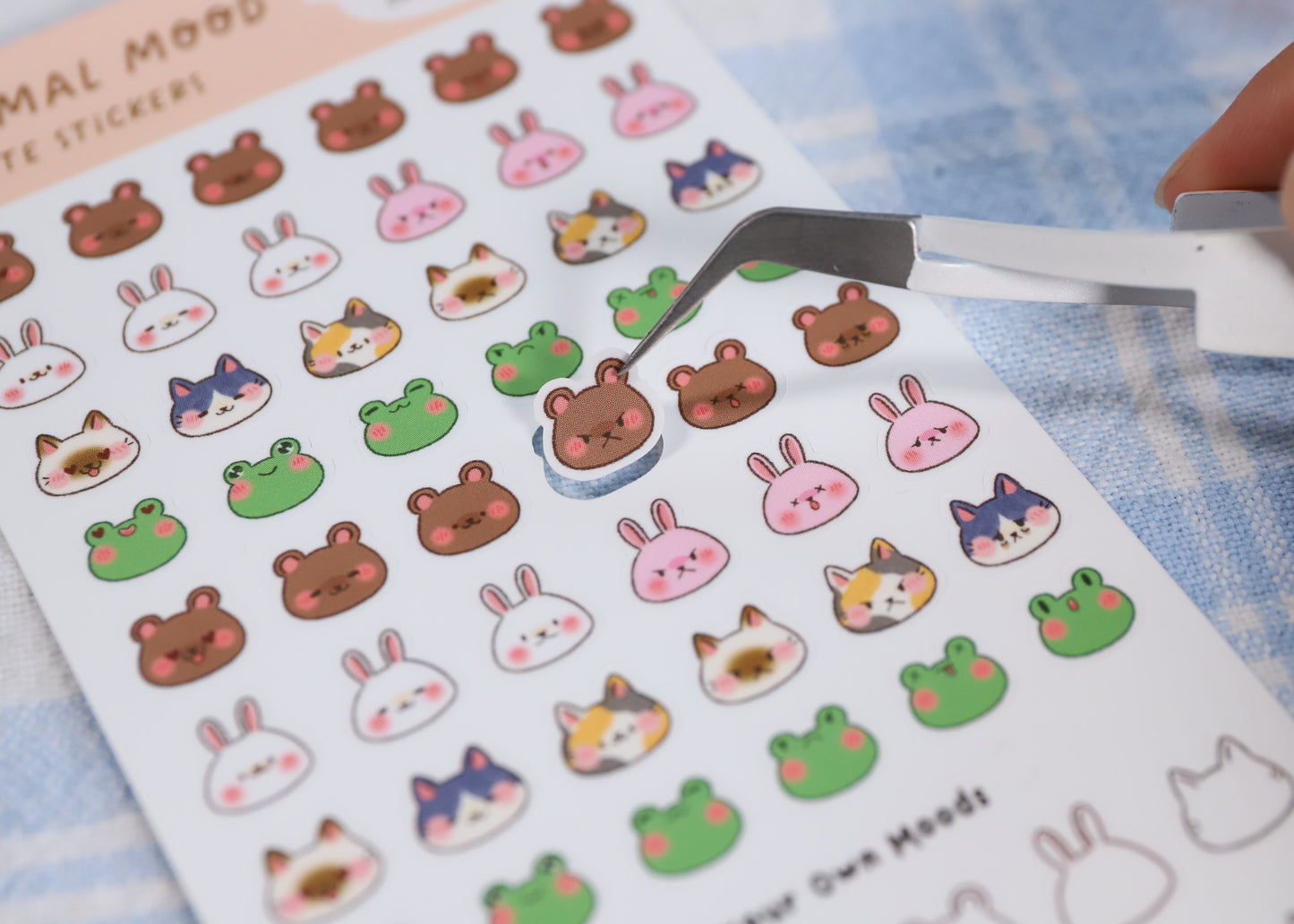 Animal Moods Sticker Sheet