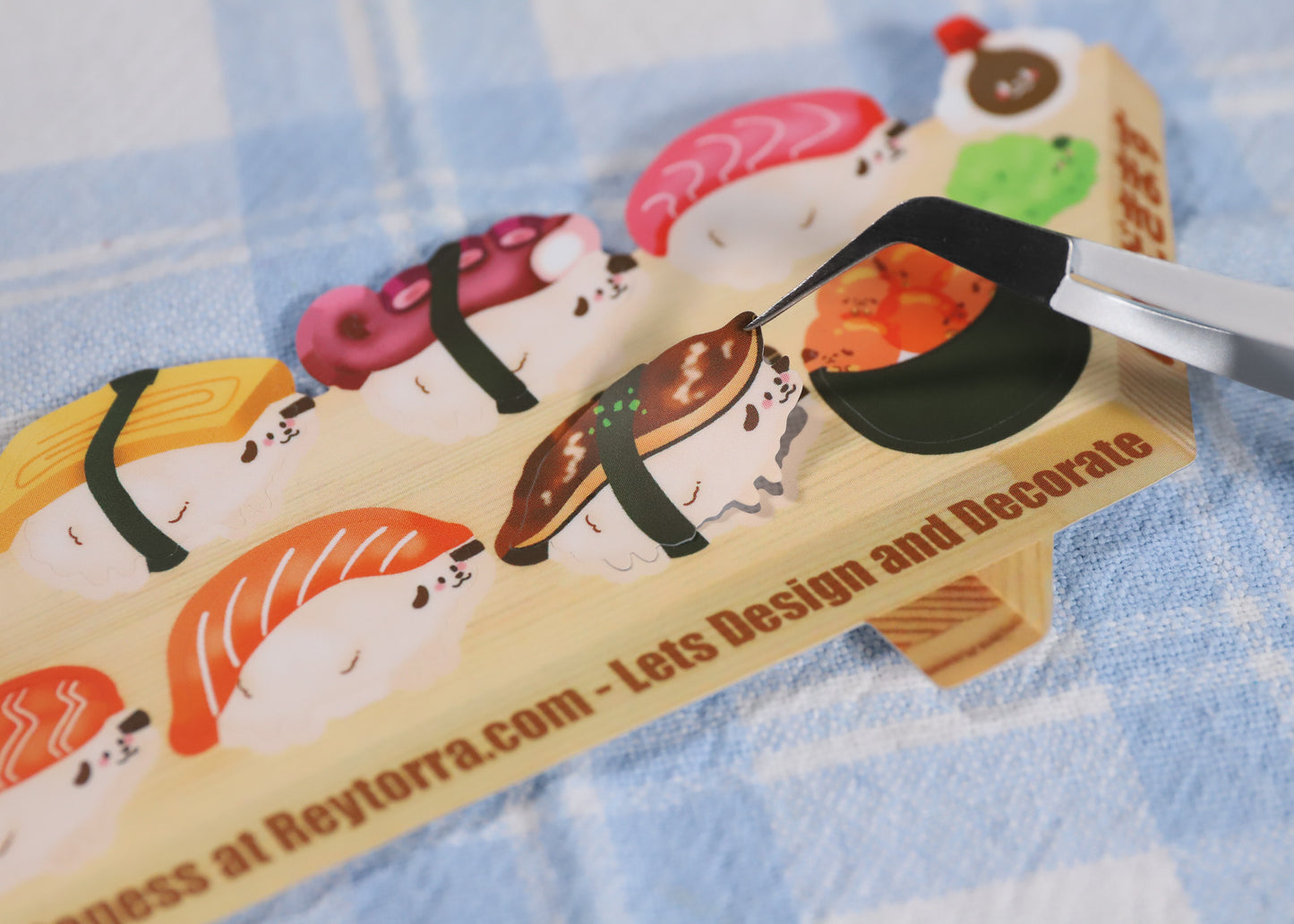 Sushi Dog Sticker Sheet