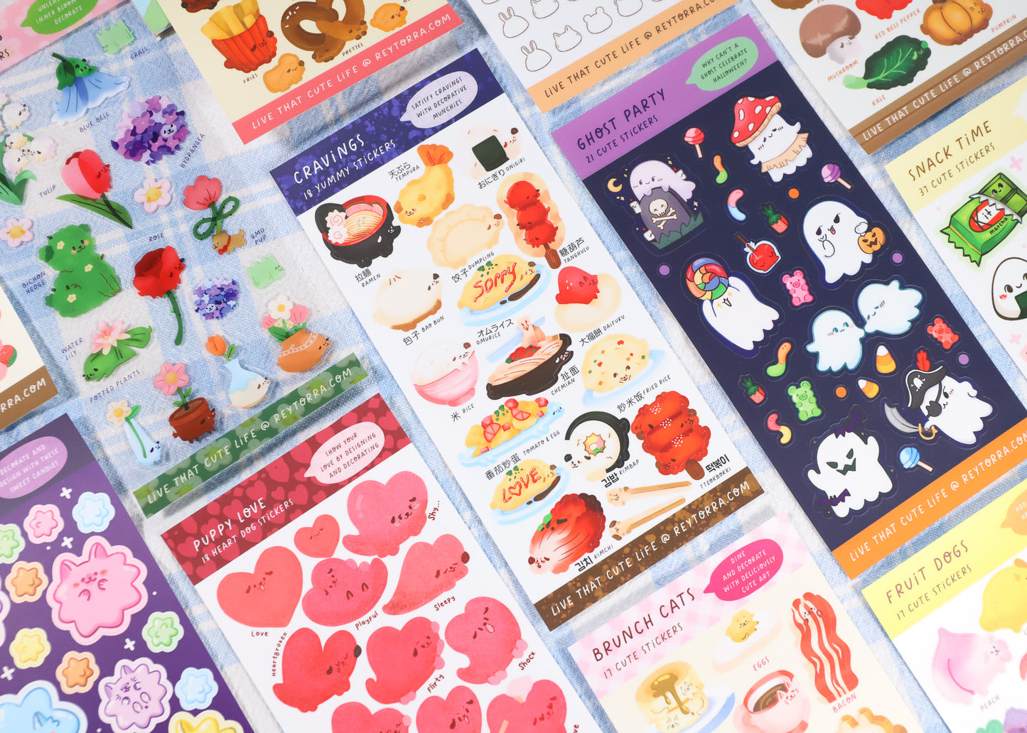 B-Grade Sticker Sheets (Pack of 5 Sheets)