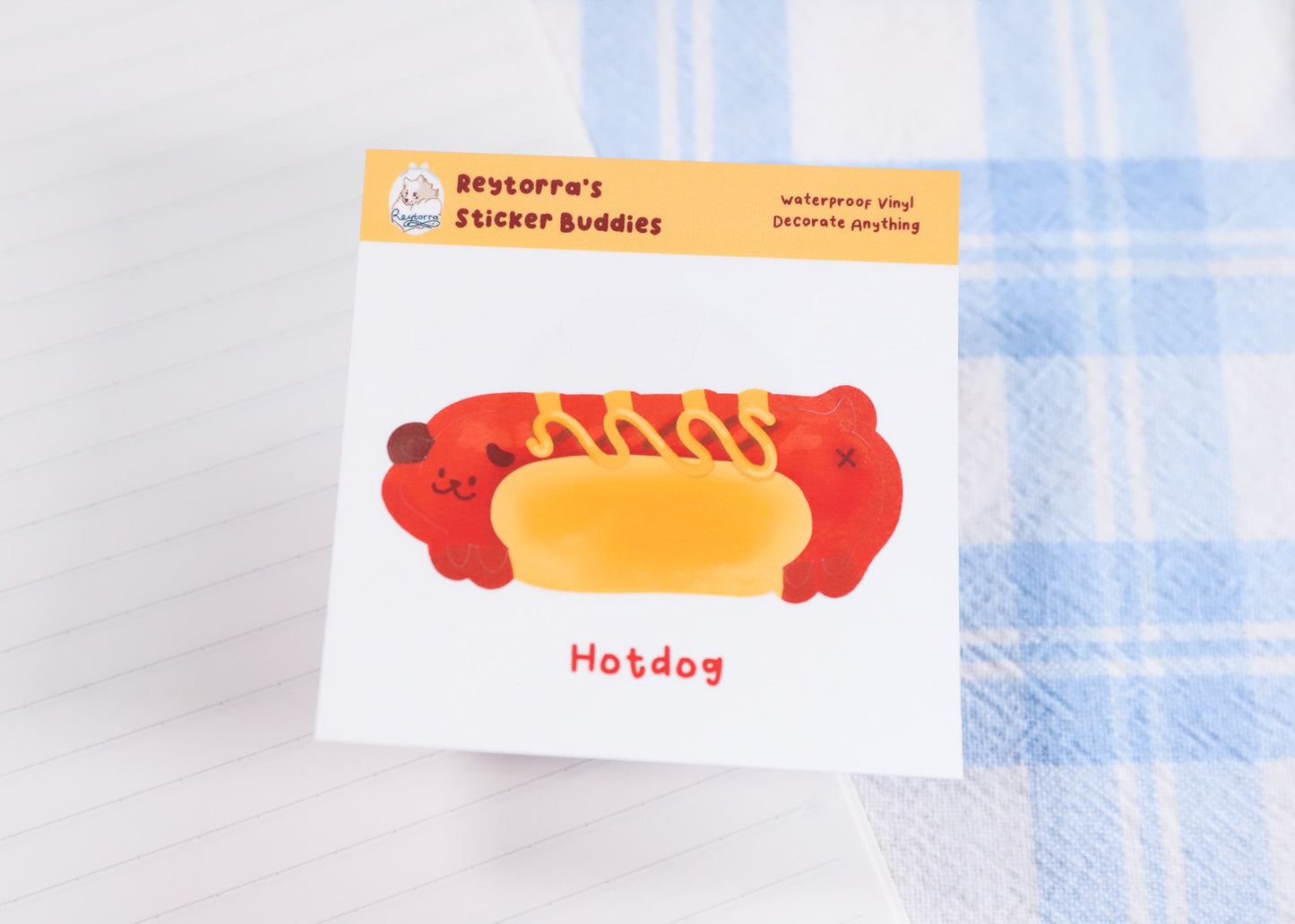 Hotdog Sticker Buddy