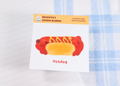 Hotdog Sticker Buddy