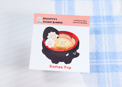 Ramen Pup Sticker Buddy